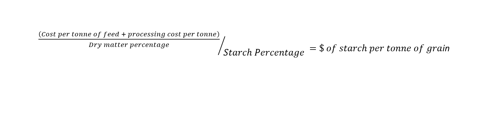 The Importance of starch